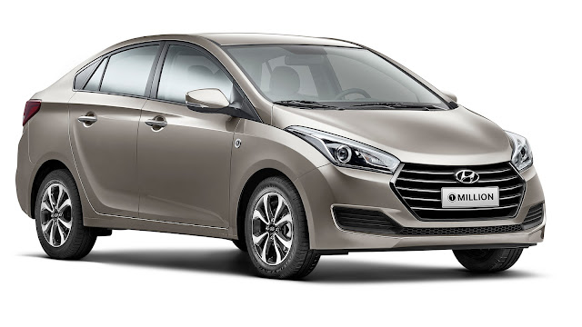 Hyundai lança versão 1 Million do HB20 e Creta
