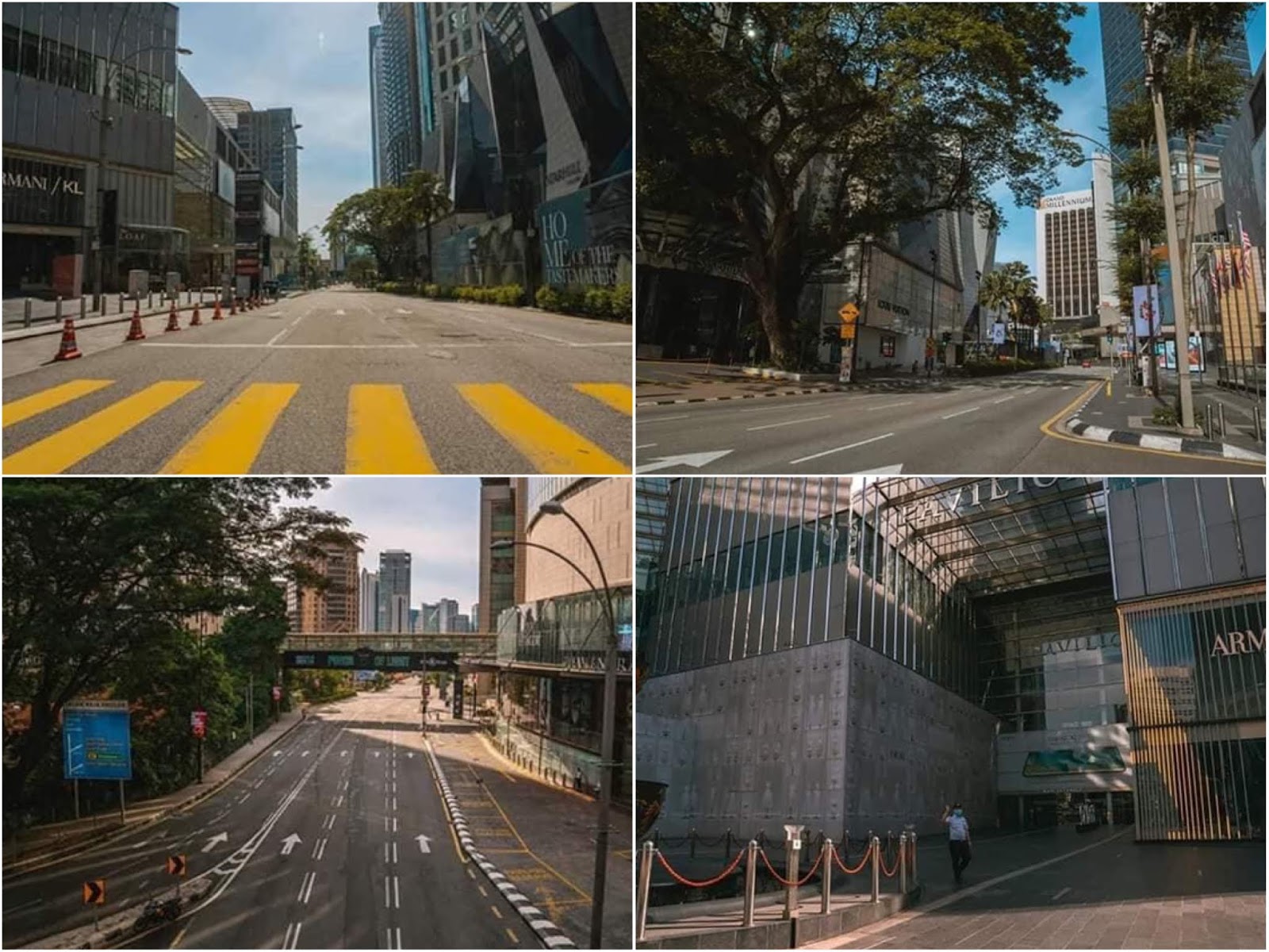32 Gambar Suasana Ibu Kota Kuala Lumpur Lengang