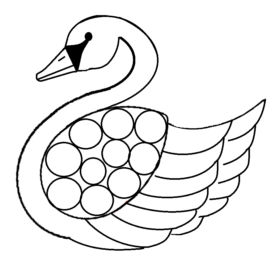 Swan Coloring Pages - Kidsuki