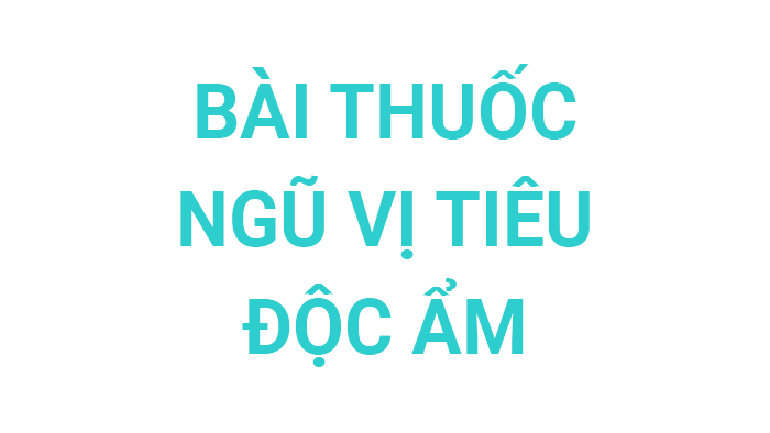 Ngũ vị tiêu độc ẩm thanh nhiệt