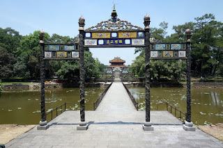 Hue - mausolee Minh Mang