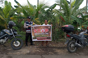 POLRI Ajak Masyarakat Tidak Membakar Lahan dan Hutan