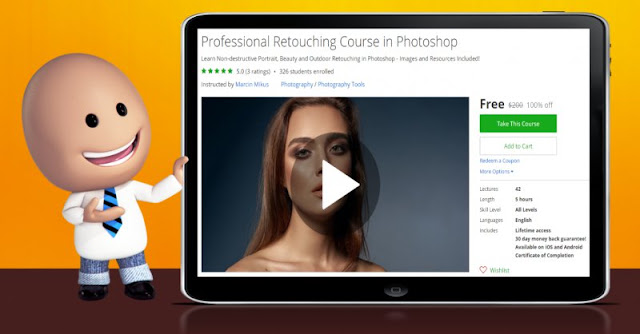 [100% Off] Professional Retouching Course in Photoshop| Worth 200$