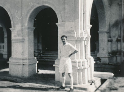 Anthony Burgess in Malaya in the 1950s (Photo Anthony Burgess Foundation)