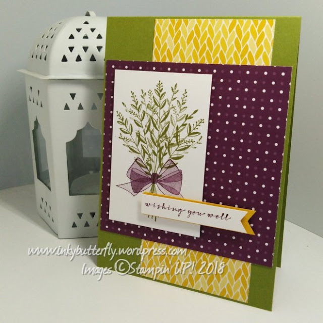 Wishing You Well from Stampin Up