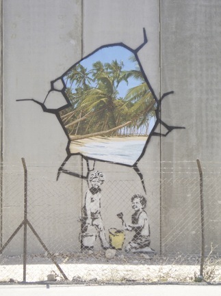 Banksy's Work Grafitti or Murals