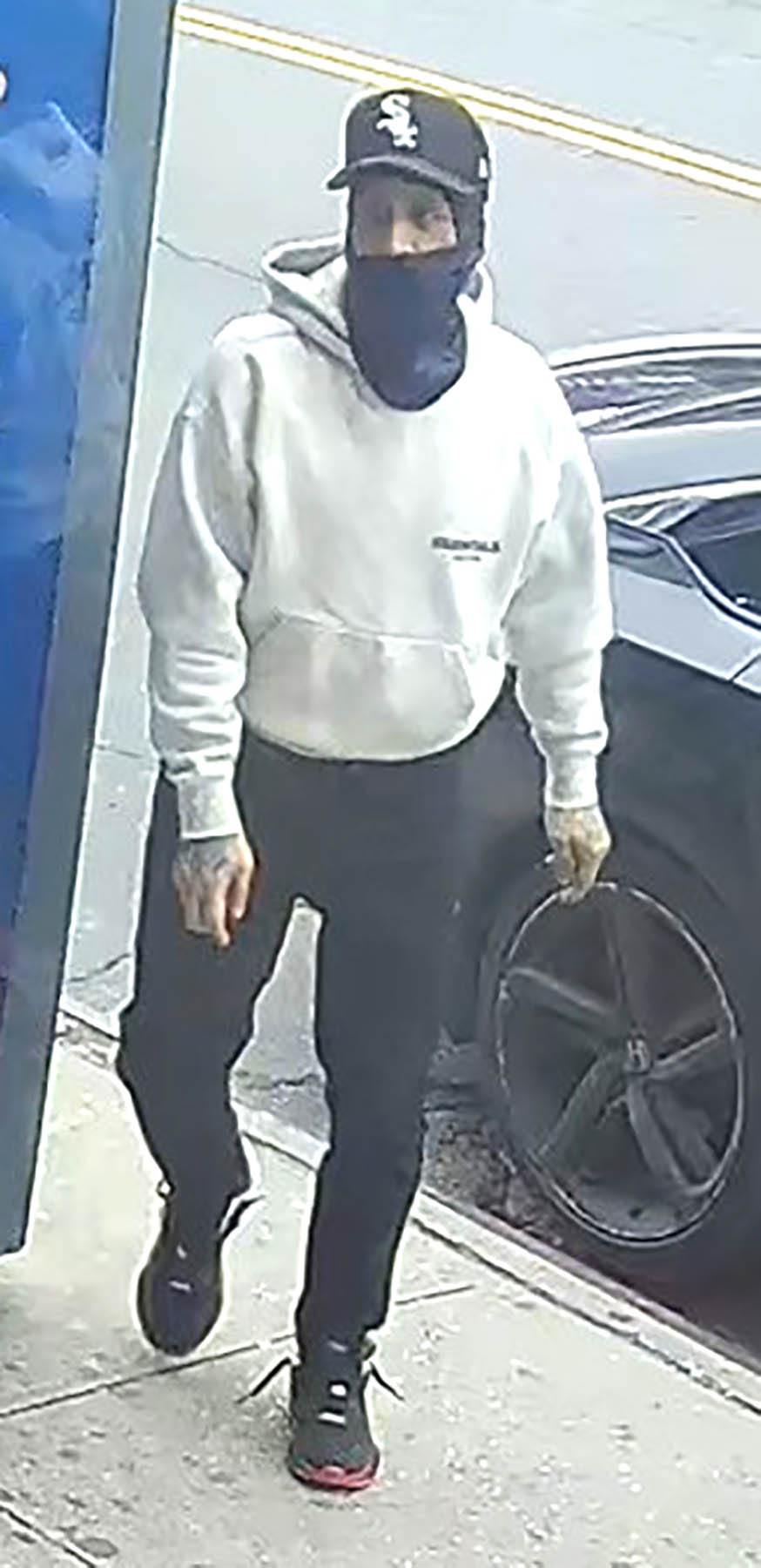 The NYPD is searching for this man in connection with the knifepoint robberies of three people in and around Riverdale with a female accomplice. -Photo by NYPD
