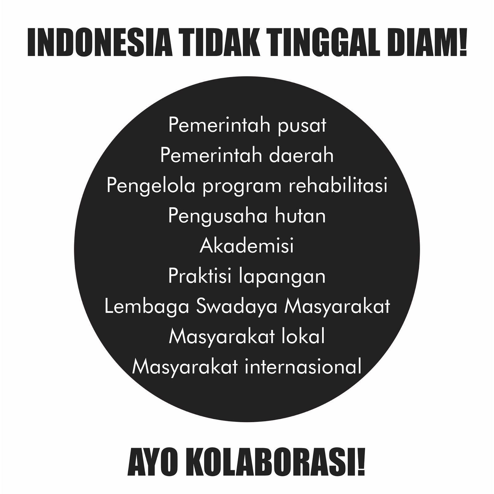 berbagi cerita dan pelajari Sekecil apapun langkah kita jika dilakukan bersama sama akan berdampak besar pada keselamatan lahan gambut