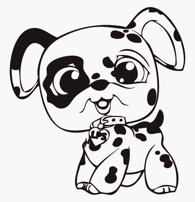 Littlest Pet Shop Coloring Pages To Color Online For Free