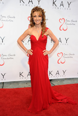 Jane Seymour One Shoulder Dress