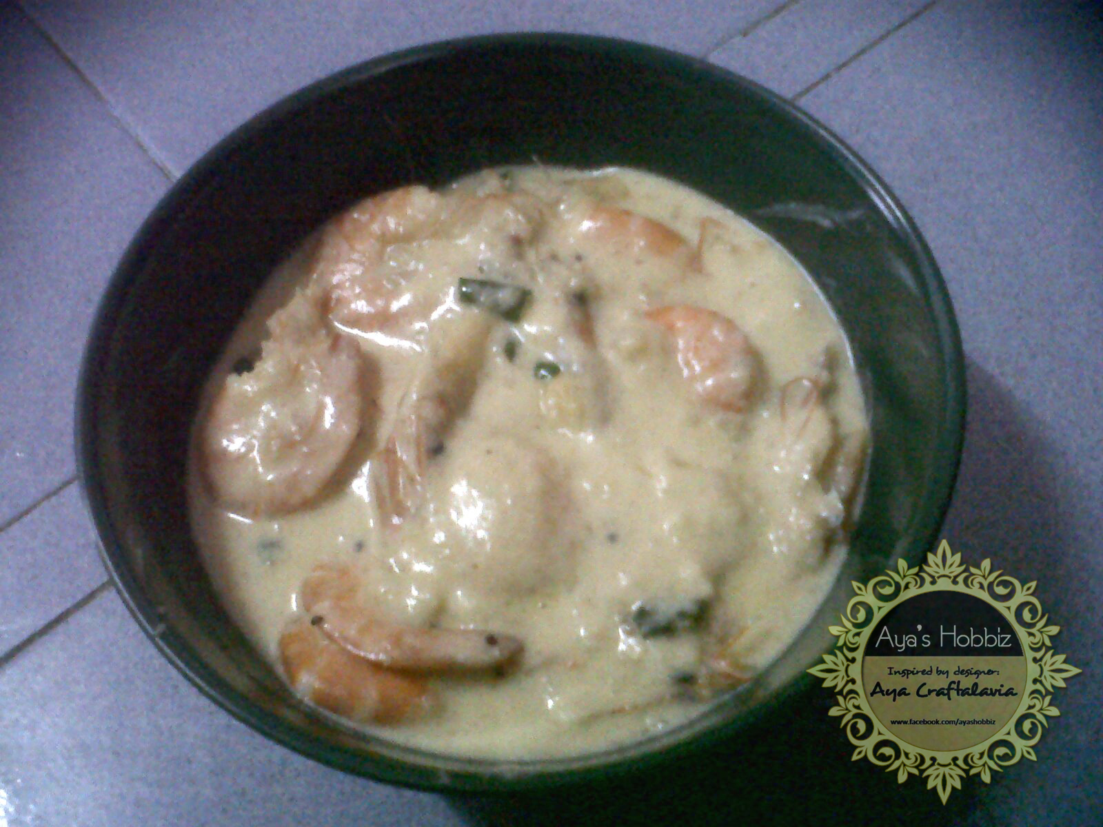 Cheezy Butter Milky Prawn!!!! ~Aya style ^_^V  ~Monolog 