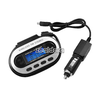 Z00D 2012 Hottest 200 Channels LCD FM Transmitter for MP3/iPod New