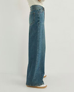 modne jeansy damskie 2024 wide leg