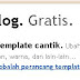 Rancangan Template - Fitur Blogger Terbaru - Cara Mudah Rancang Template Sendiri