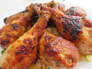 Sticky - crunchy - juicy chicken!