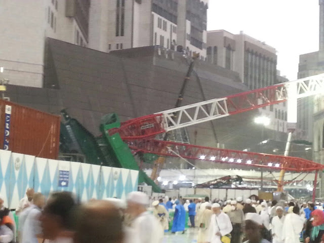 ~Seputar  4 Tanda Mati Syahid Ada Pada Jamaah Haji Yang Tertimpa Crane di Makkah Masjidil Haram Temukan Kajiannya