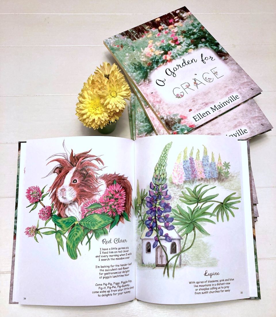 A Garden for Grace open pages