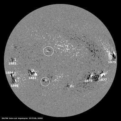 MANCHAS SOLARES 29 DE OCTUBRE 2013