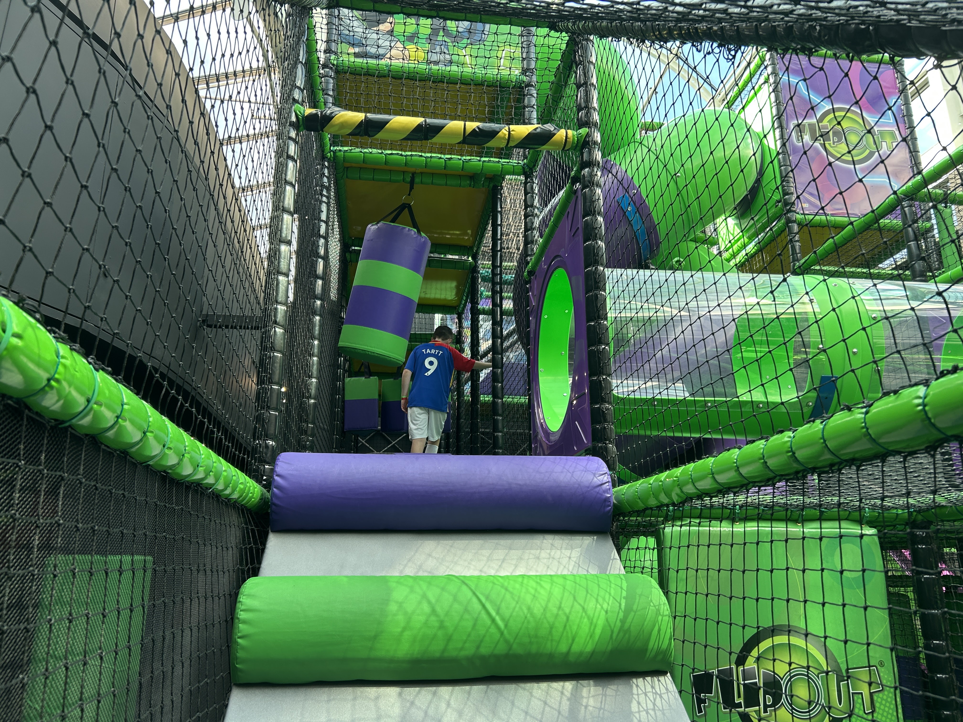 play area at Flip OUt