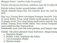 Contoh Soal Bahasa Indonesia Kelas 9 Beserta Kunci Jawaban