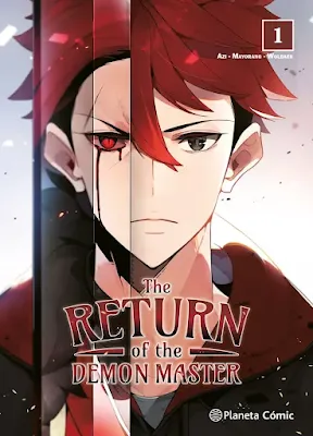 Portada de The Return of the Demon Master, el nuevo manhwa de acción, reencarnación y artes marciales publicado por Planeta Cómic.