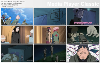 DOWNLOAD FILM / ANIME NARUTO EPISODE 278 "NINJA MEDIS DALAM BAHAYA"  BAHASA INDONESIA