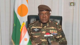 Announcement from the leader of Niger's military administration regarding the national situation.