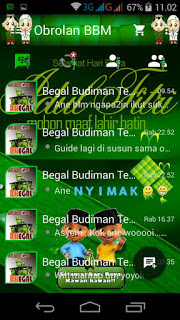 BBM Mod Lebaran Ketupat apk screenshot 
