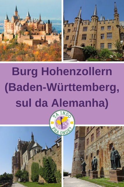 Burg Hohenzollern (Baden-Württemberg) - um dos castelos mais lindos da Alemanha!