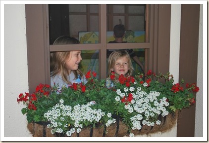 girls in window