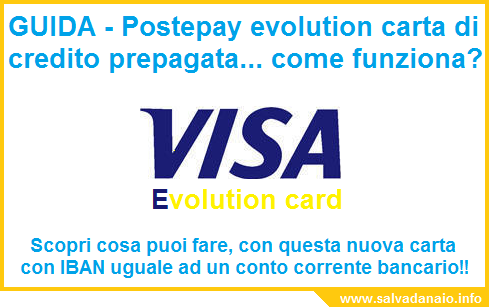 Postepay Evolution Carta Di Credito O Bancomat Prestamos