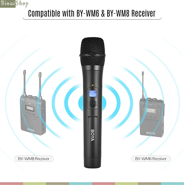 micro phỏng vấn cầm tay không dây UHF