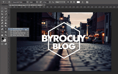 Cara membuat Hipster Logo di Photoshop