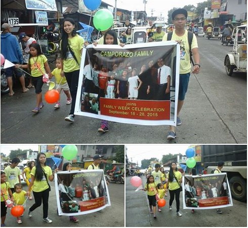 Camporazo Family in Parade