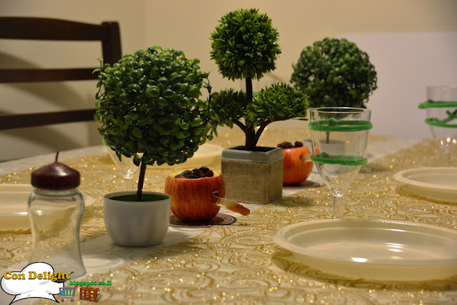 שולחן ט"ו בשבט Table decor