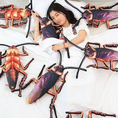 AWESOME Cockroach Plush Pillow