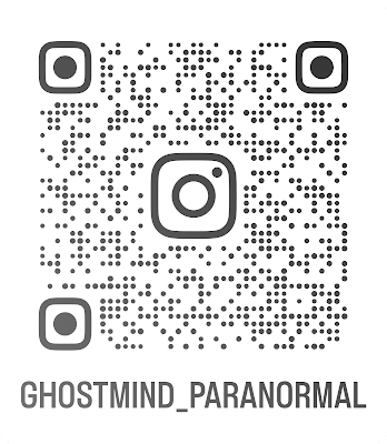 Scan to go to Ghost Mind Paranormal On Instagram