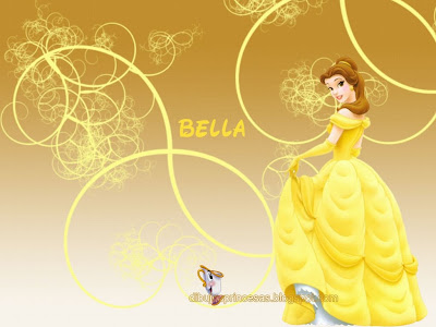 Disney on Dibujos Princesas  Belle Disney