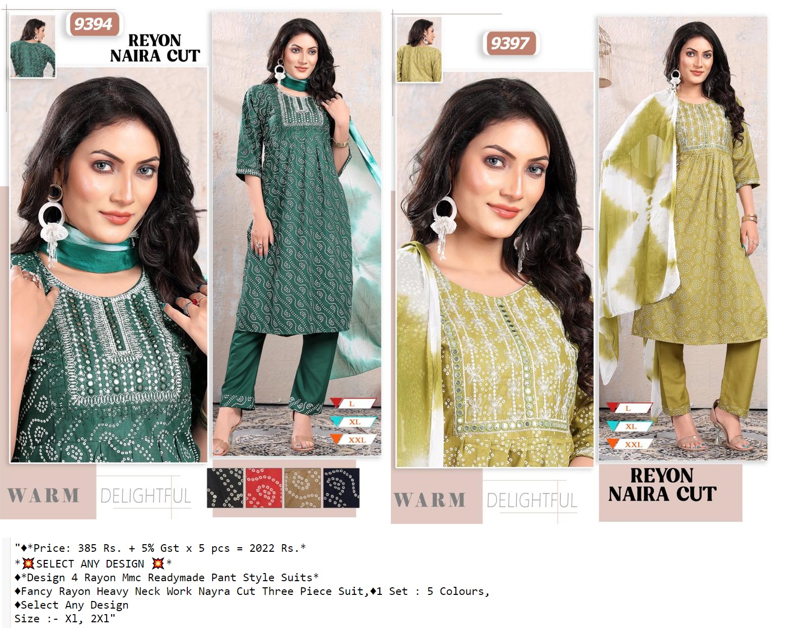 fcity.in - Threequarter Sleeves Women Stylish Nayara Cut Kurti / Jivika  Refined