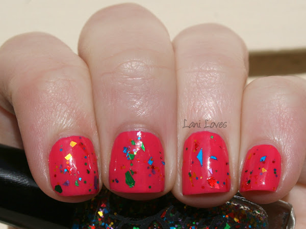 PANZ Nail Polish Challenge - Brights, Glitter Gradient and Jelly!