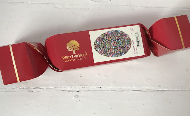 wentworth jigsed cracker in a red cracker box