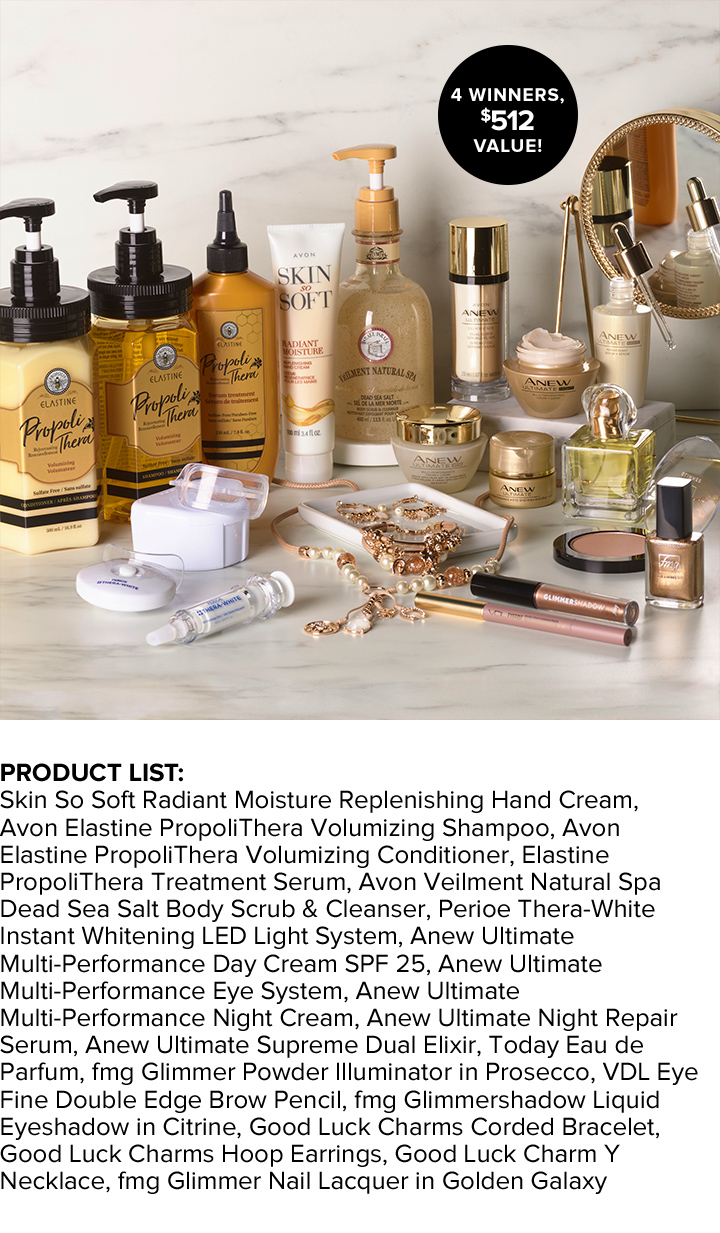 August 2023 AVON Monthly Summer Glow #Sweepstakes - #Win #Free #Products