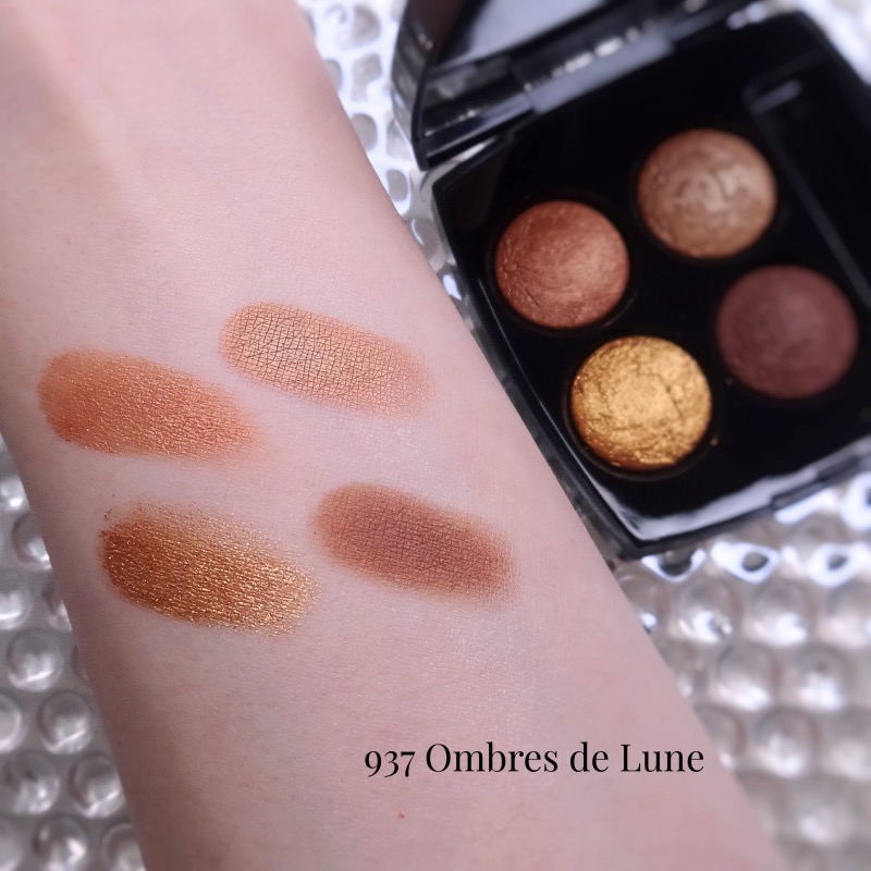 CHANEL LES 4 OMBRES 937 Ombres De Lune Eyeshadow Holiday 2022 Limited  Edition