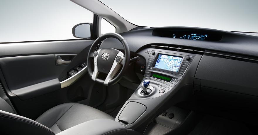 Prius IV interior shown in