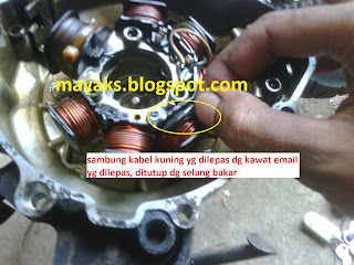 Cara Dan Tips Modif Spull Scorpio Menjadi Fullwave  Motor 