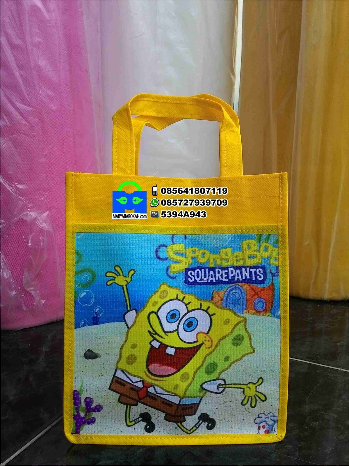 Tas Ultah Anak Murah Spongbob Maryabarokahcom Produsen Tas