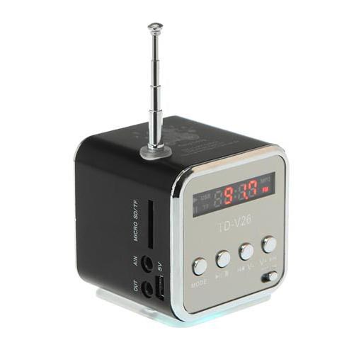 The Portable Speaker with Card Reader and FM Radio