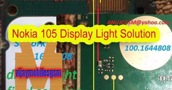 Eurotecgsm: Nokia 105 Display Light Solution 1000%