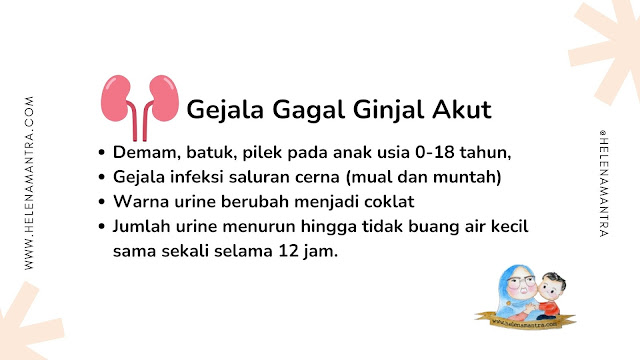 gejala gagal ginjal akut