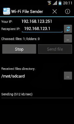 WiFi File Sender Apk 